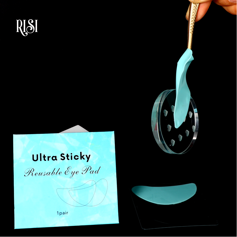 Eyelash Extension Eye Mask - RISI Large size Strong Sticky Silicone