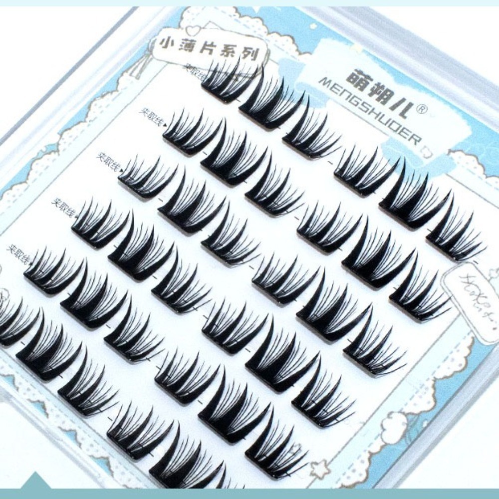 Fashion Fluffy No-Glue False E – обзор и цена Eyelash Extension For Men