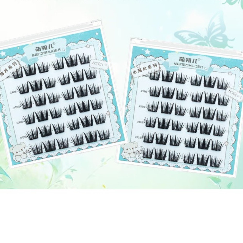 Fashion Fluffy No-Glue False E – обзор и цена Eyelash Extension For Men
