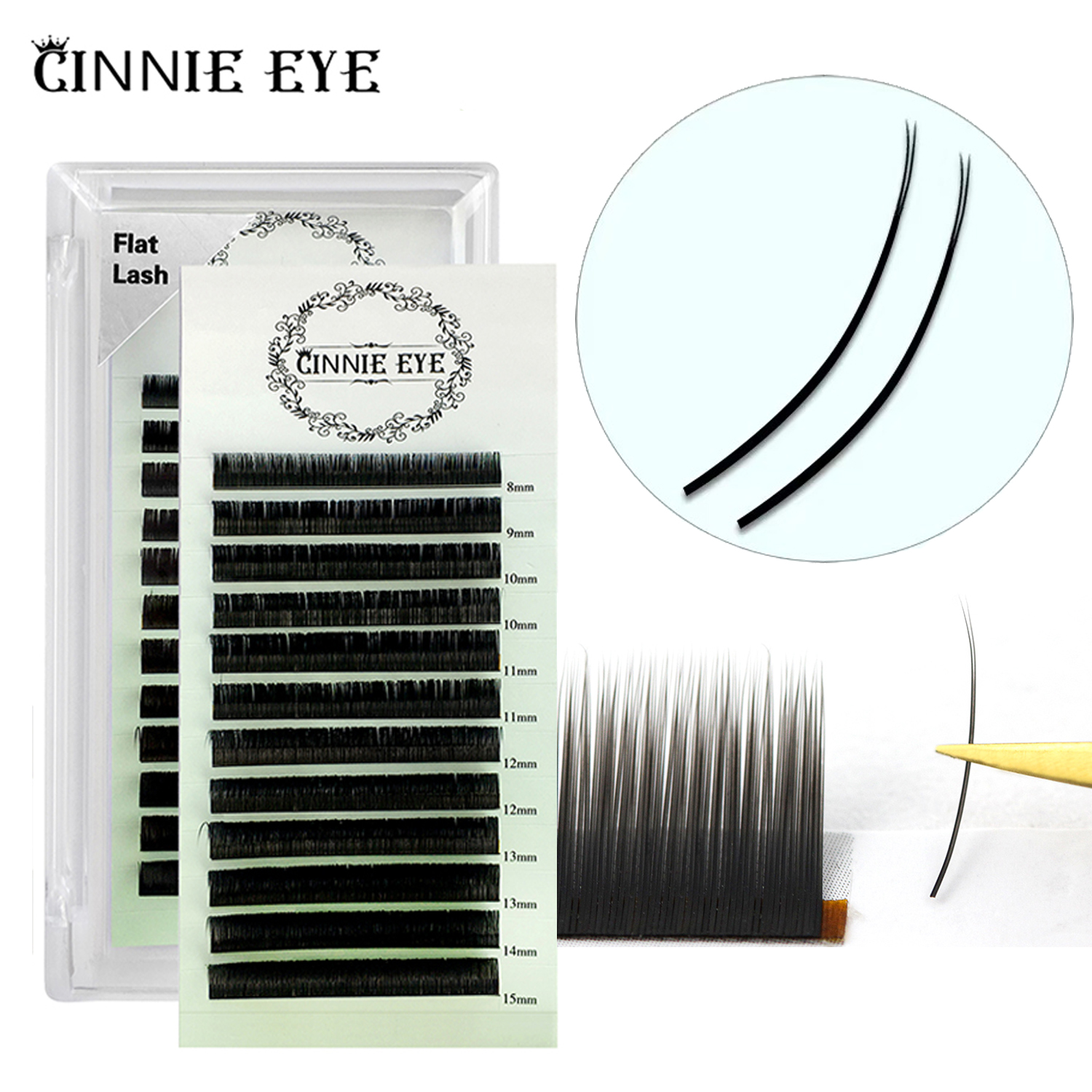 Flat Mink Eyelash Extensions N – обзор и цена Eyelash Extensions Classic