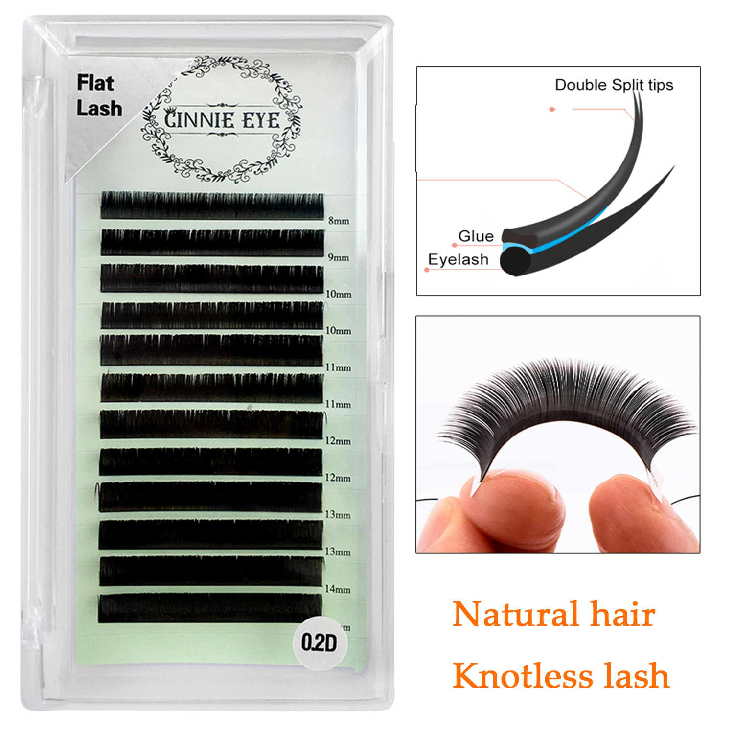 Flat Mink Eyelash Extensions N – обзор и цена Eyelash Extensions Classic