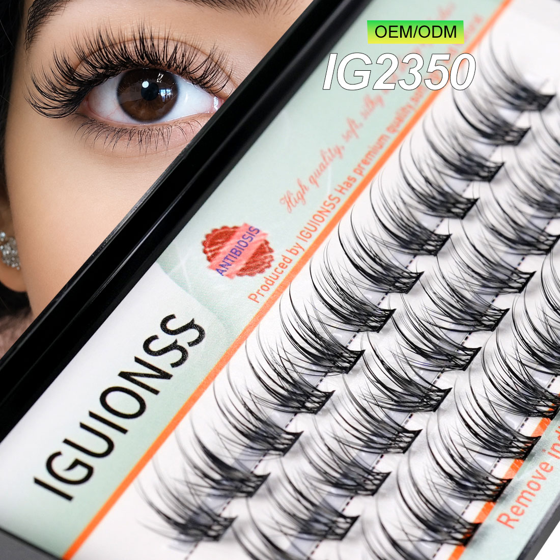 IGUIONSS OEM ODM Segmented Eye – обзор и цена Eyelash Extension For Asian Eyes