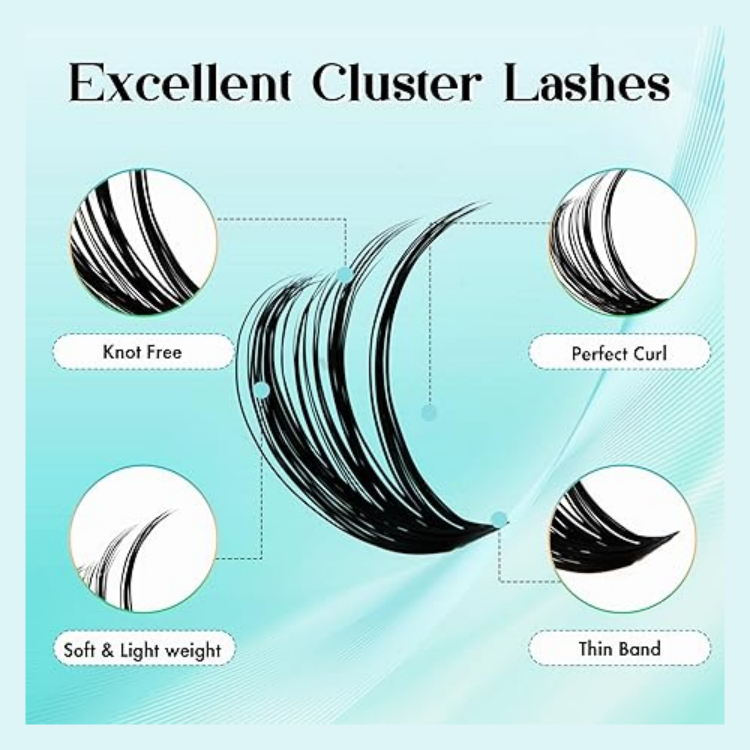 GEMERRY Heat Cluster Individua – обзор и цена Eyelash Extension For Asian Eyes