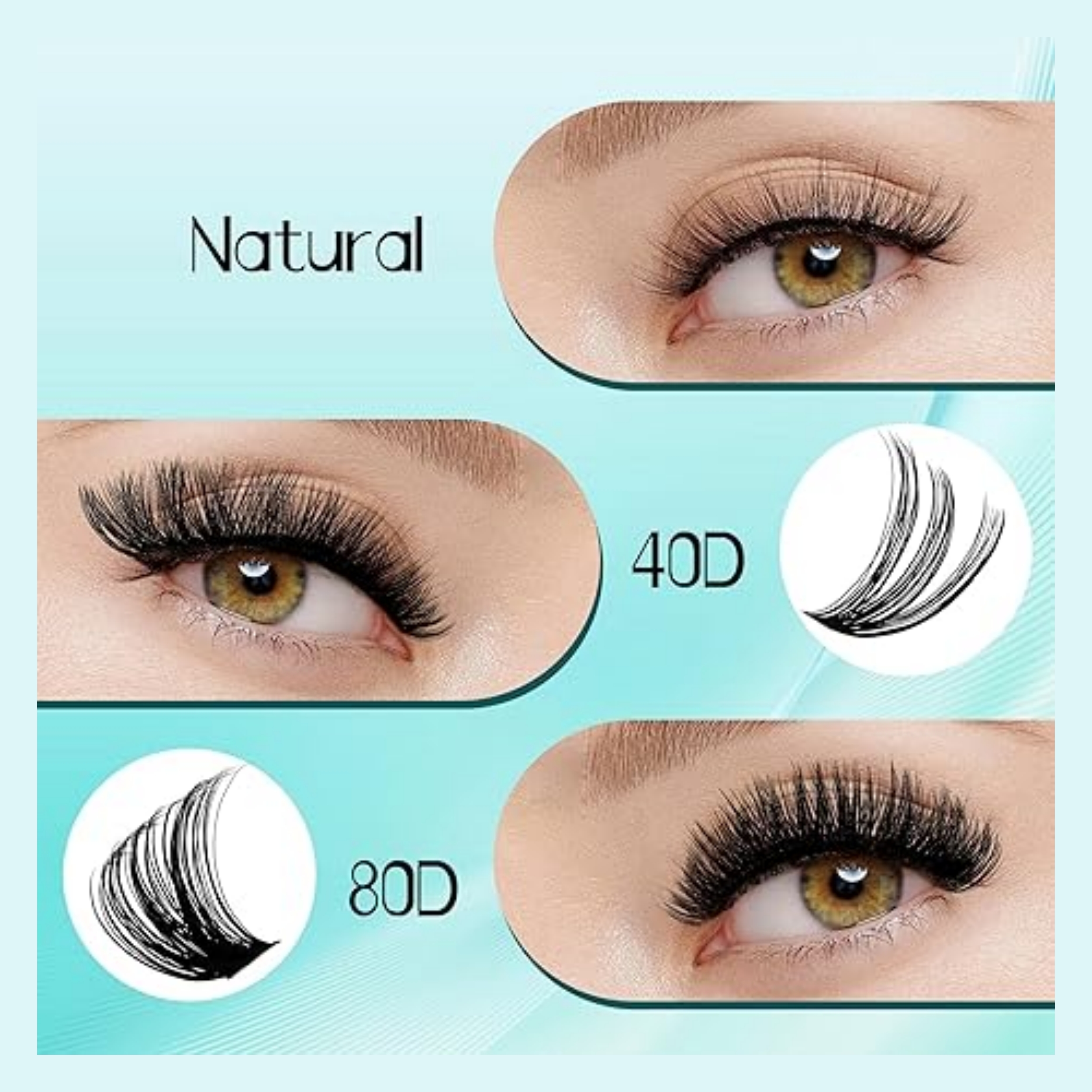 GEMERRY Heat Cluster Individua – обзор и цена Eyelash Extension For Asian Eyes
