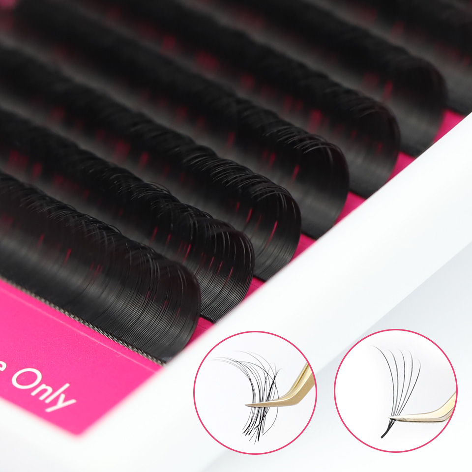 10 Trays Soft Matte Black Cash – обзор и цена Eyelash Extensions Classic
