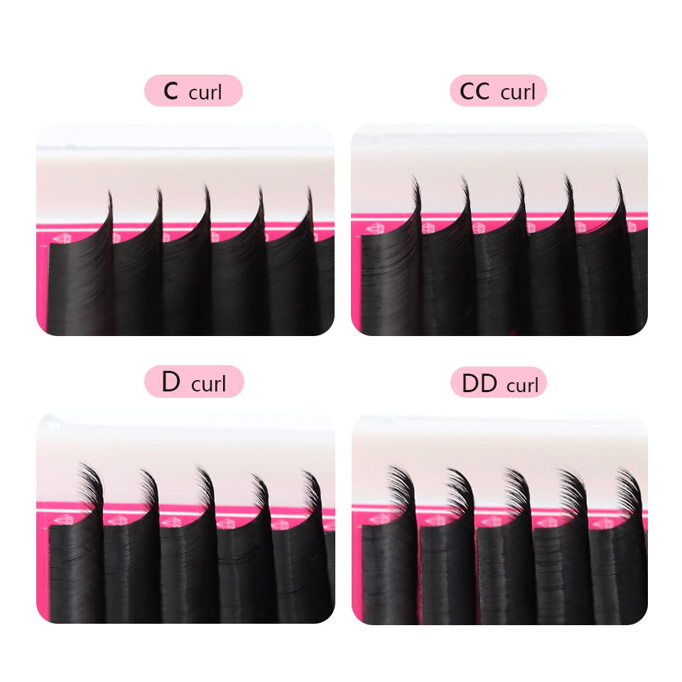 10 Trays Soft Matte Black Cash – обзор и цена Eyelash Extensions Classic