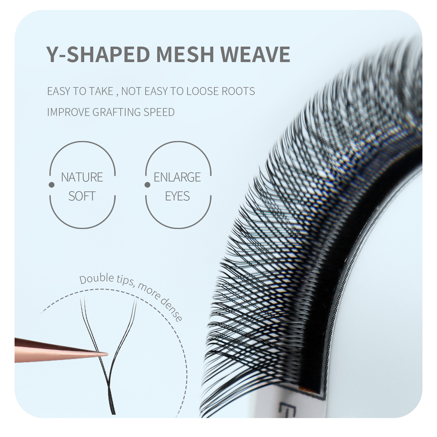 ANNAFRIS Premade Volume Fan YY – обзор и цена Eyelash Extension For Asian Eyes