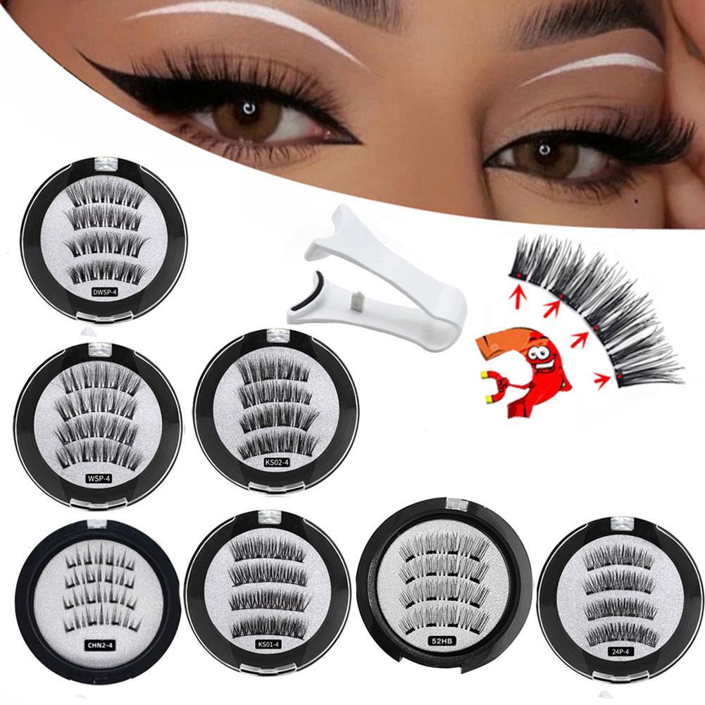2 Pair 3D Magnetic False Eyela – обзор и цена Eyelash Extension For Asian Eyes