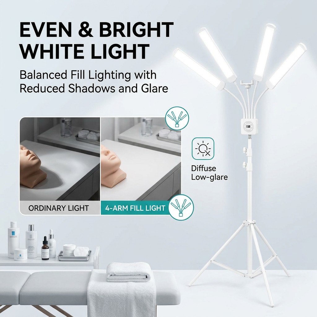 65W Eyelash Extension Lamp 4-A – обзор и цена Video Eyelash Extension