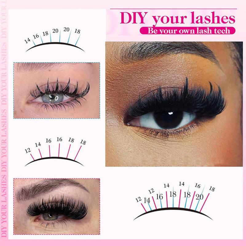 Volume Lash Clusters Mink Wisp – обзор и цена Eyelash Extension Volume