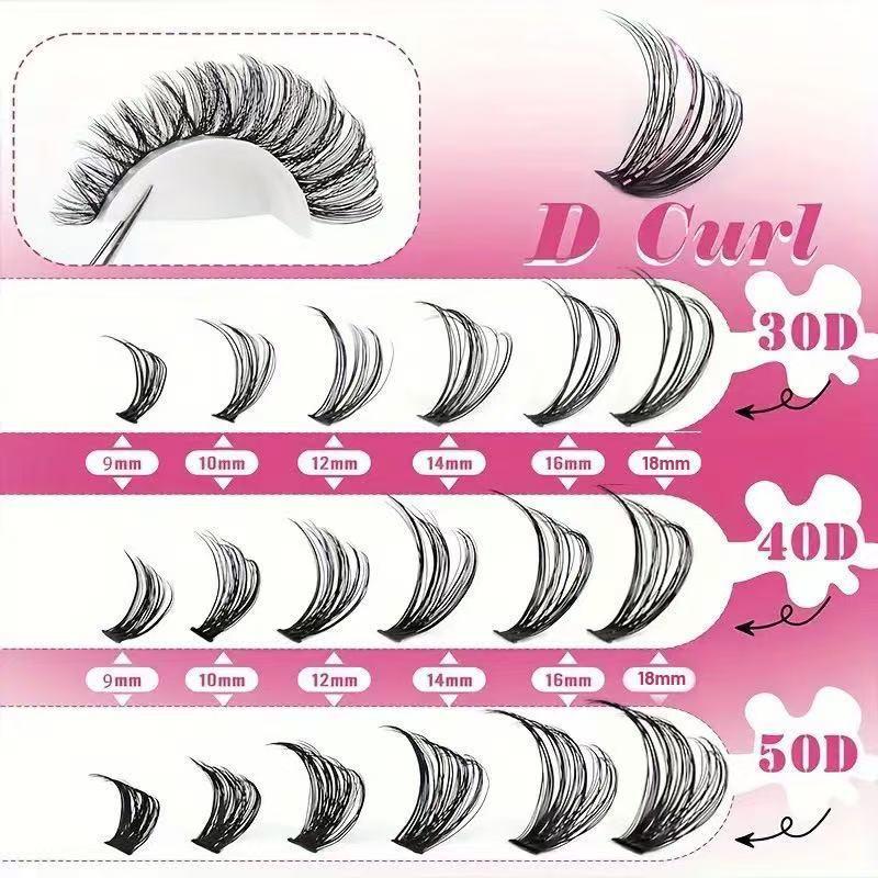 Professional D Curl Cluster La – обзор и цена Eyelash Extension Volume
