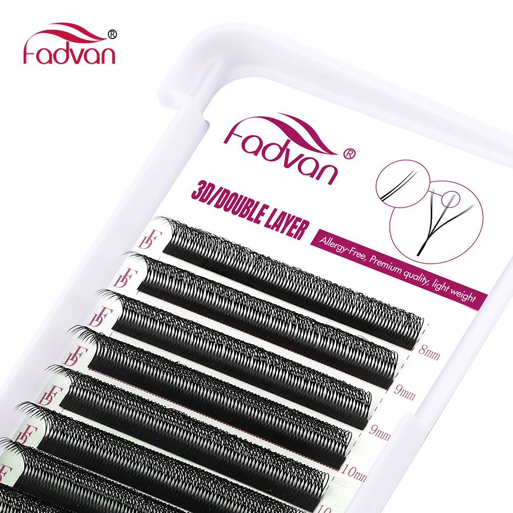 FADVAN 6D-W shaped eyelash ext – обзор и цена Eyelash Extension For Asian Eyes
