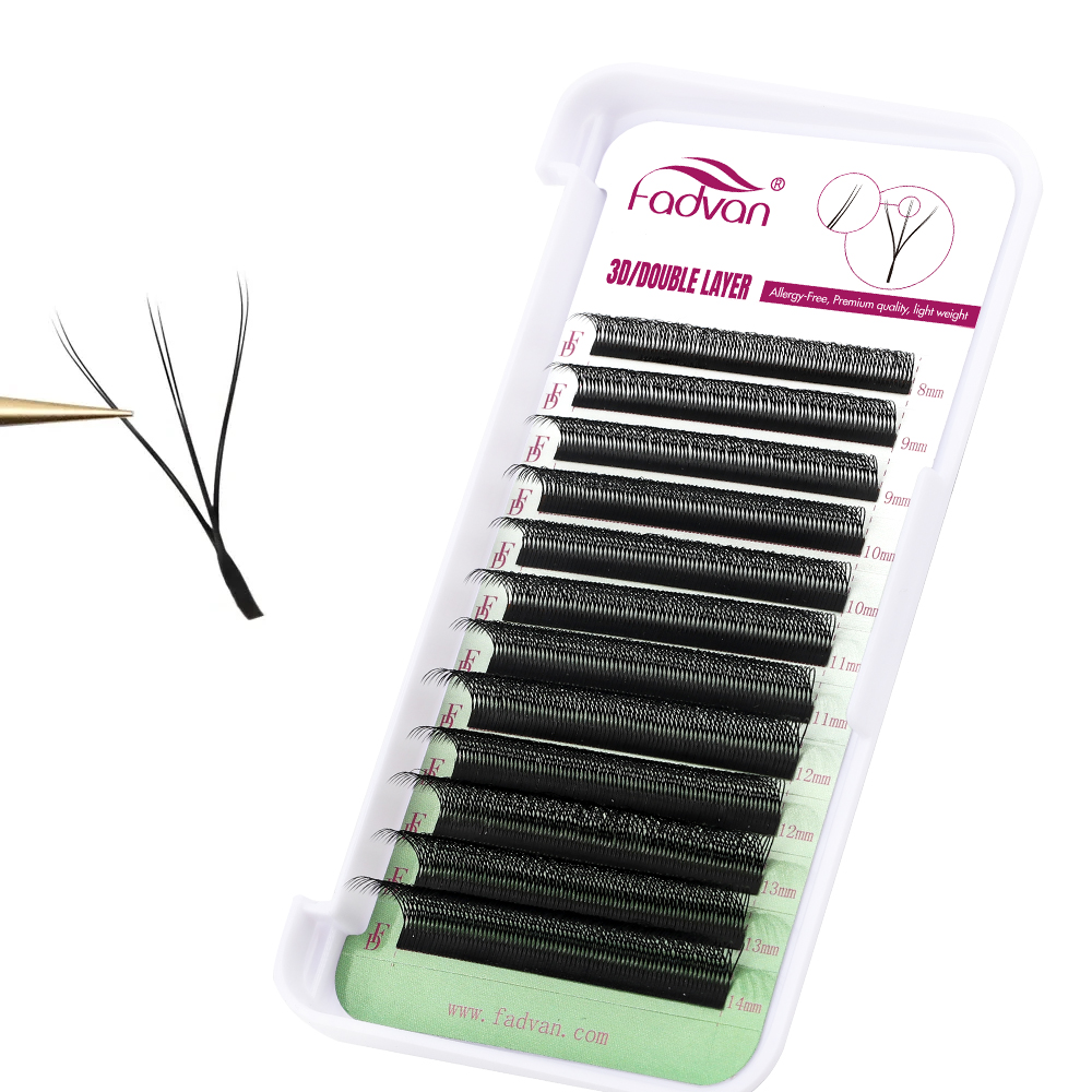 FADVAN 6D-W shaped eyelash ext – обзор и цена Eyelash Extension For Asian Eyes