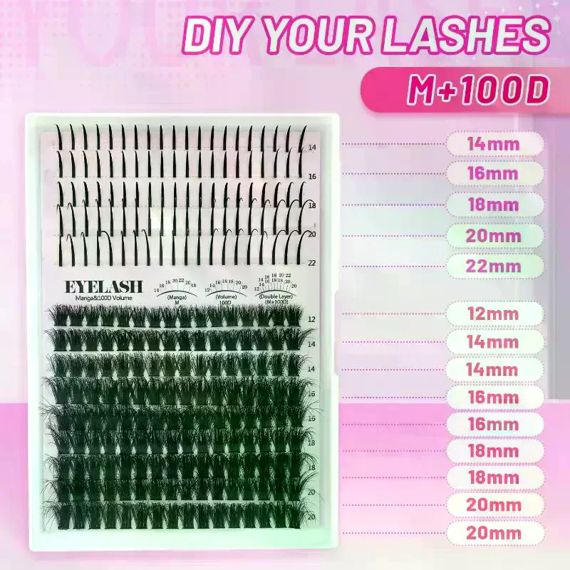 Lash Clusters Kit Lash Spikes  – обзор и цена Eyelash Extension Volume