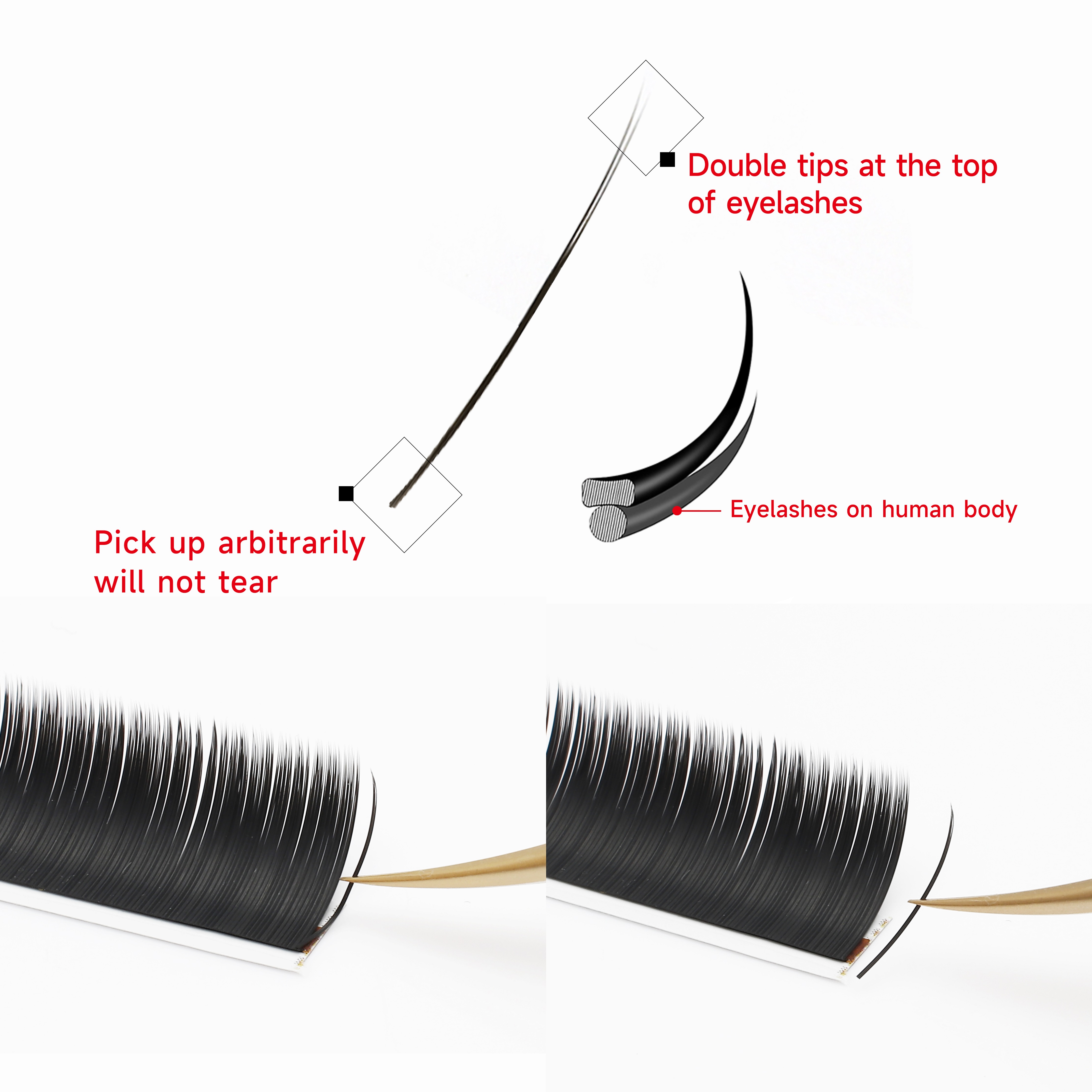 XIUSUZAKI Flat Ellipse Eyelash – обзор и цена Eyelash Extensions Classic