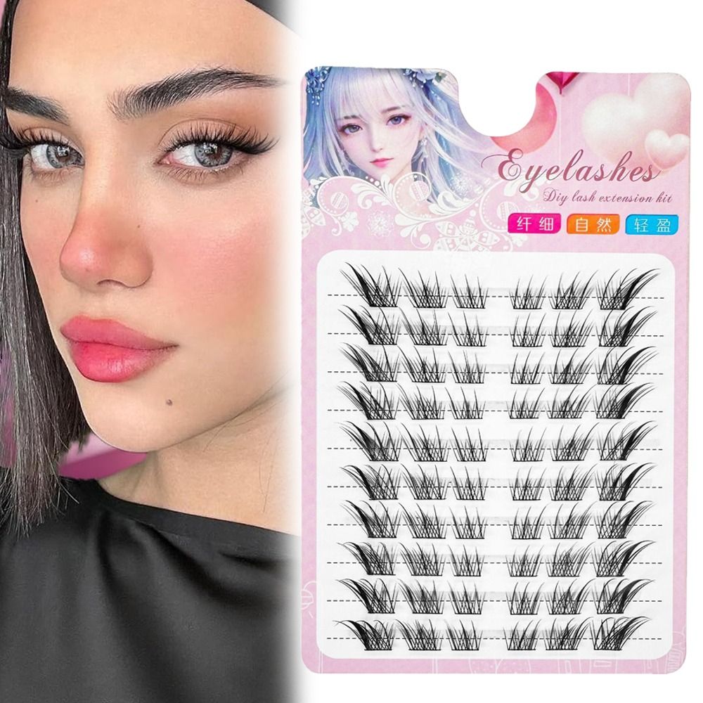 3D Cat Eye Clusters Lashes Nat – обзор и цена Eyelash Extension For Asian Eyes