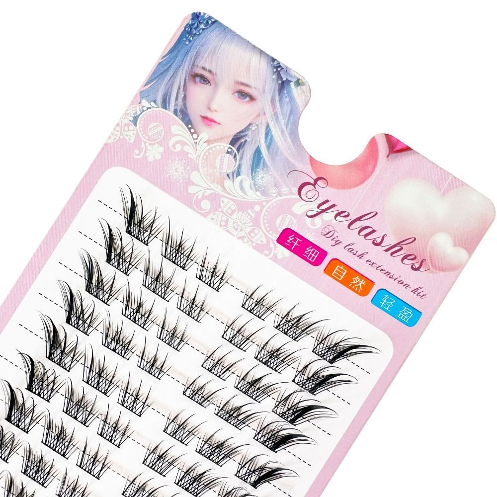 3D Cat Eye Clusters Lashes Nat – обзор и цена Eyelash Extension For Asian Eyes