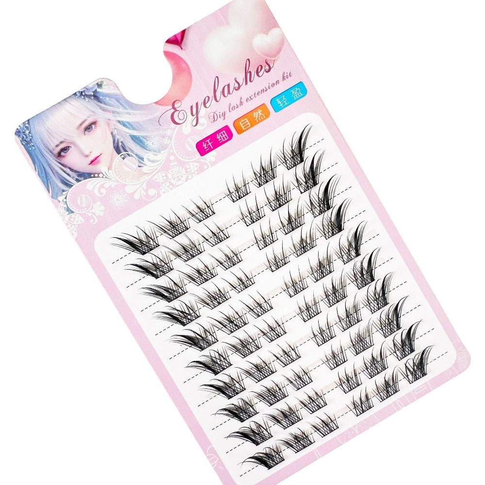 3D Cat Eye Clusters Lashes Nat – обзор и цена Eyelash Extension For Asian Eyes