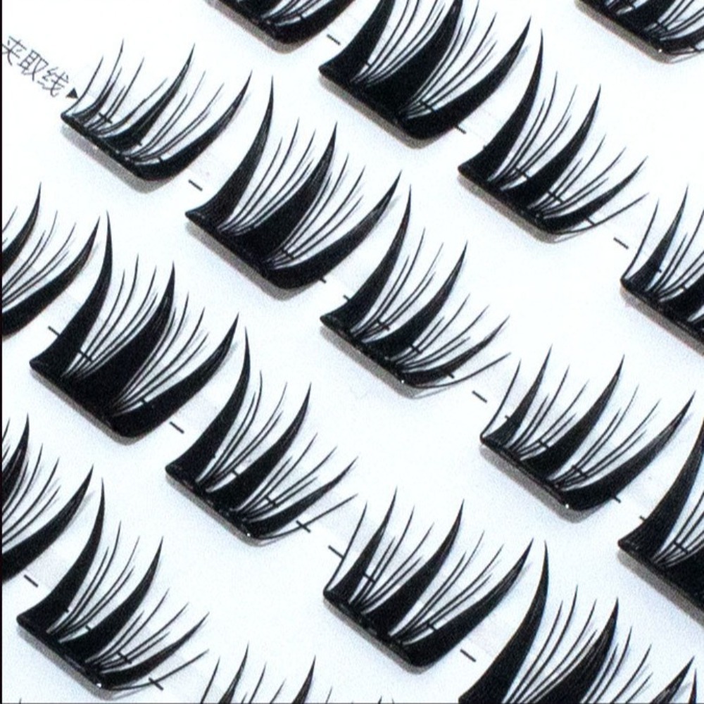 Fashion Fluffy No-Glue False E – обзор и цена Eyelash Extension For Men