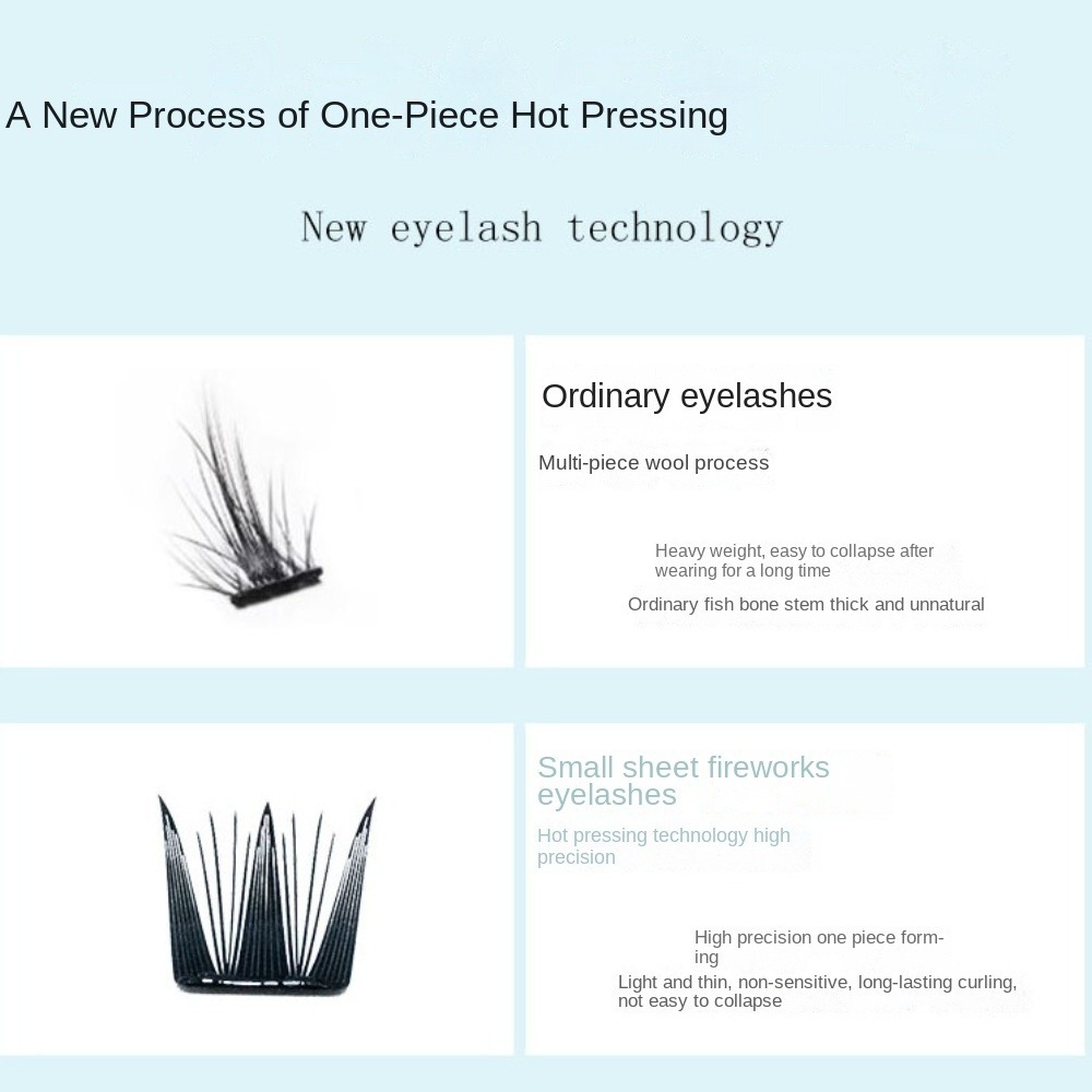 Fashion Fluffy No-Glue False E – обзор и цена Eyelash Extension For Men
