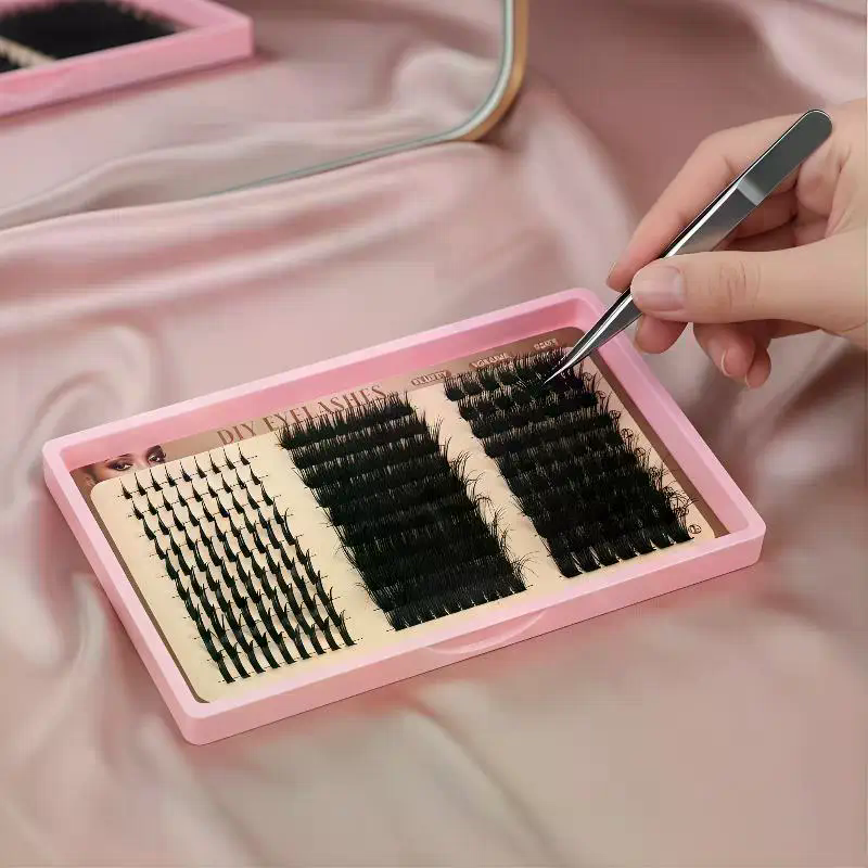 8 25mm Cluster Lashes Kit 260  – обзор и цена Eyelash Extension Volume