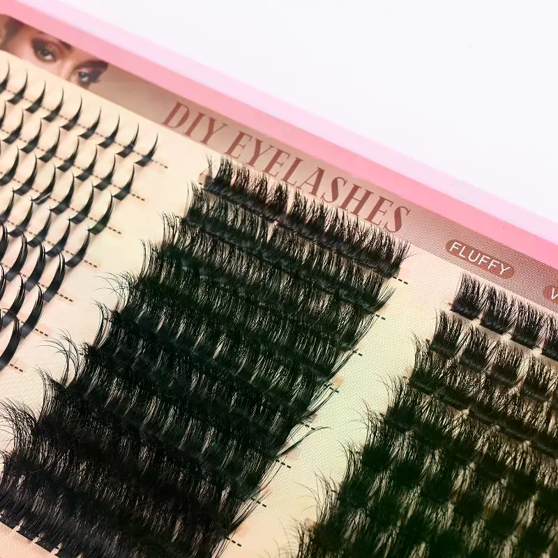 8 25mm Cluster Lashes Kit 260  – обзор и цена Eyelash Extension Volume