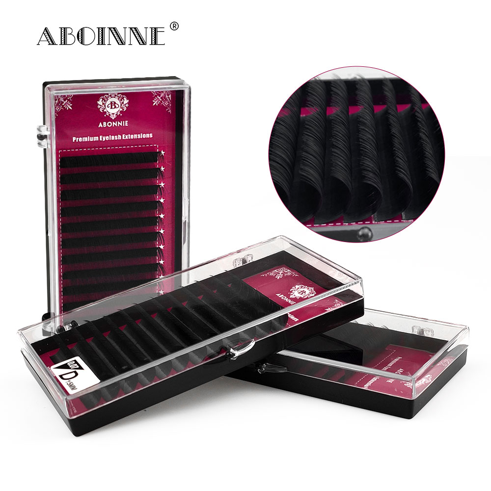 Abonnie 8-17mm Faux Individual – обзор и цена Eyelash Extension For Asian Eyes