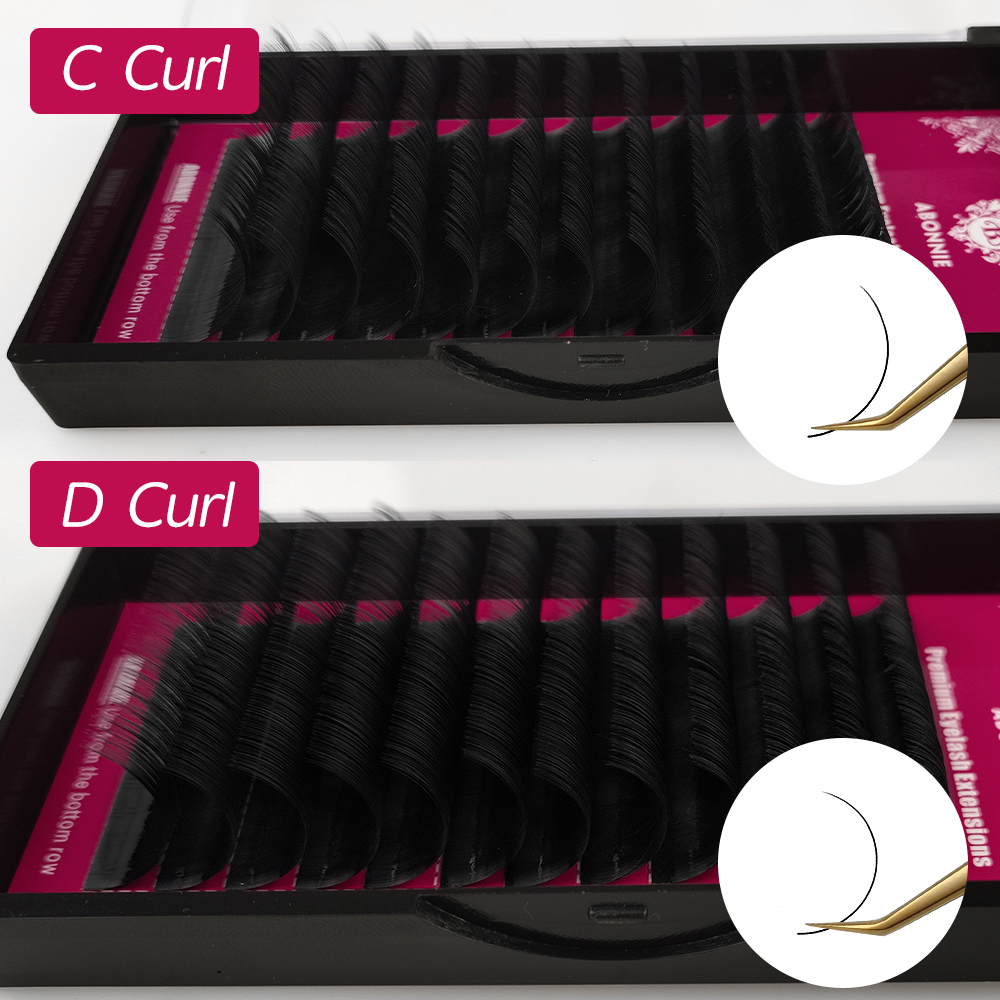 Abonnie 8-17mm Faux Individual – обзор и цена Eyelash Extension For Asian Eyes