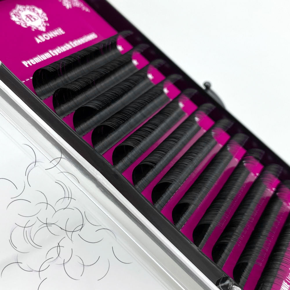Abonnie 8-17mm Faux Individual – обзор и цена Eyelash Extension For Asian Eyes